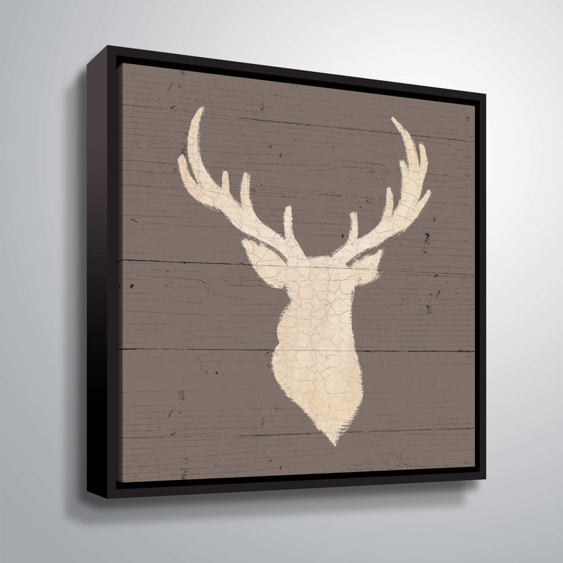 « rustique élégance i », reproduction sur toile, Cadre flottant, H 10 po x l 10 po x P 2 po