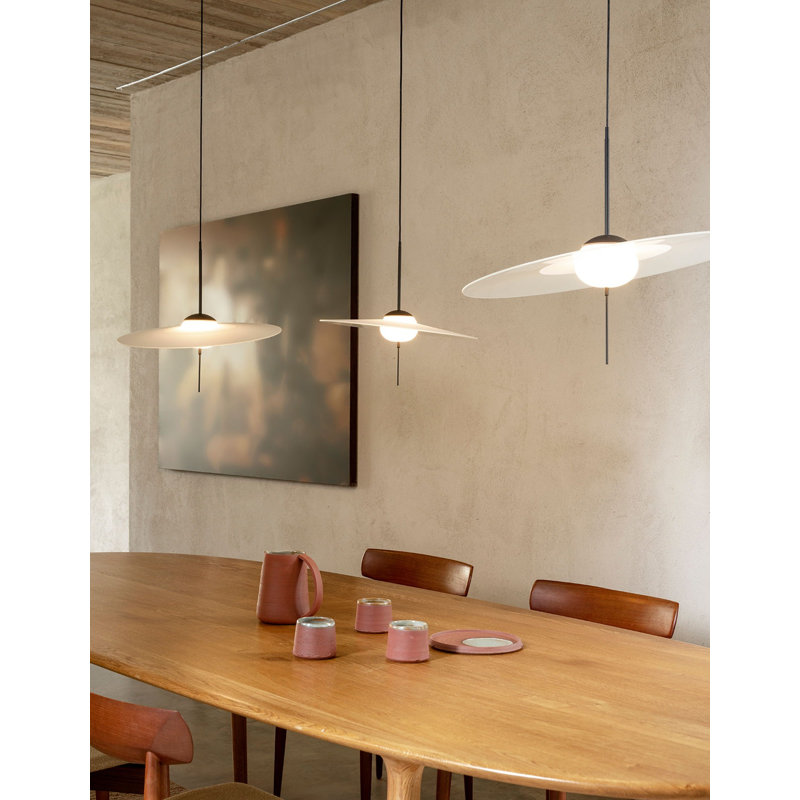 Mono 1 - Light LED Chandelier, 14.17" H x 15.74" W x 15.74" D