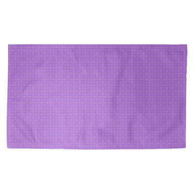 Tapis mauve/rose napperon Avicia