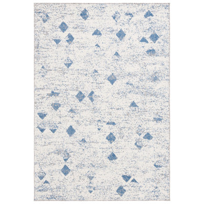 Cottage Performance Abstract Indoor/Outdoor Area Rug