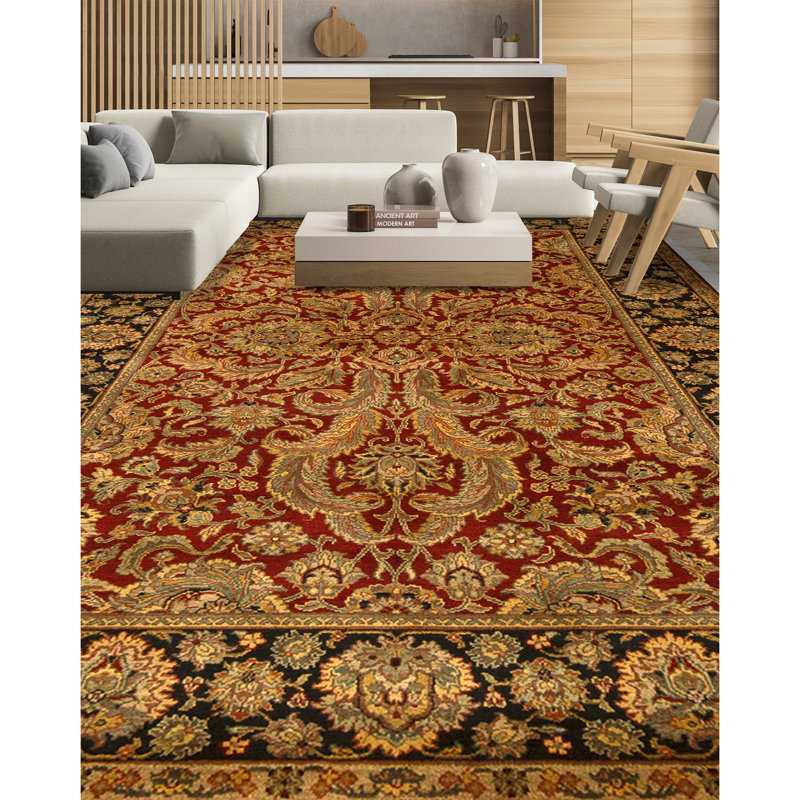 Hand Knotted Wool Oriental Indoor Rug