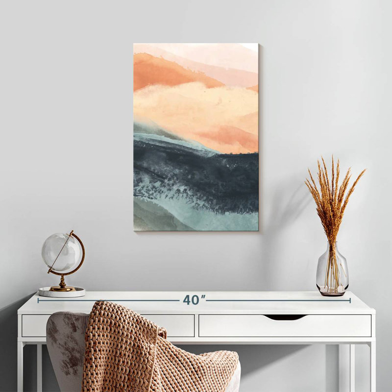Avery Dark Soft Waves II, 24" H x 16" W