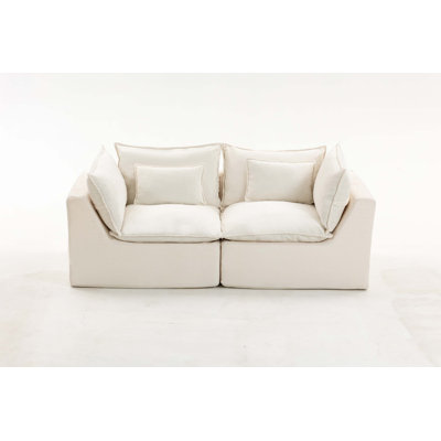 Cloud Couch Modular Sectional Sofa with Deep Seating Comfort