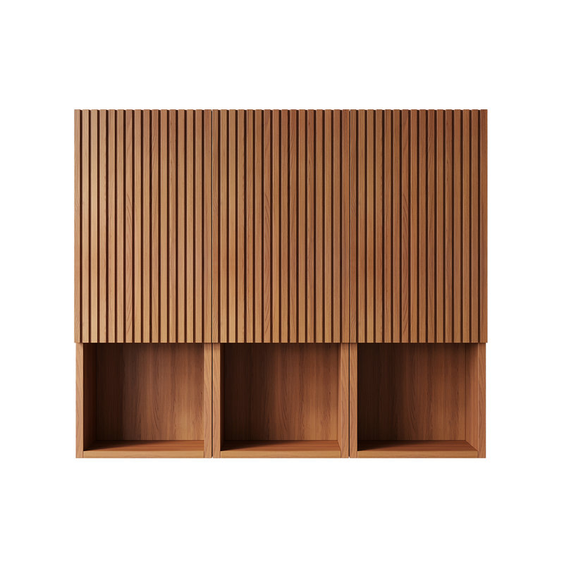 Armoire murale 41 "pour salle de bain, Chêne brun