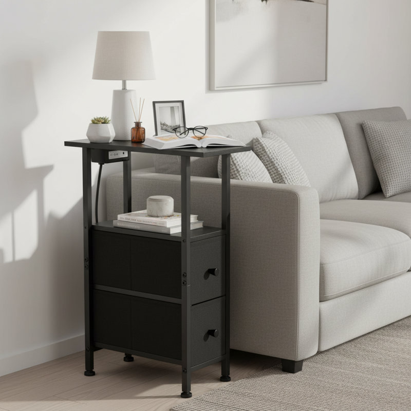 End Table, Black