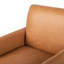 Leny Leather Arm Chair in Butterscotch/Camel