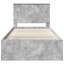  Bed Frame With Headboard Brown Oak 100 X 200 Cm Solid Pine Wood-1065099688-1065099743