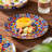 SIMI 24 Piece Porcelain Dinnerware Set, Service For 6
