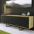 Black/Oak selected