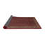 Tapis rouge/brun/beige traditionnel-796578879