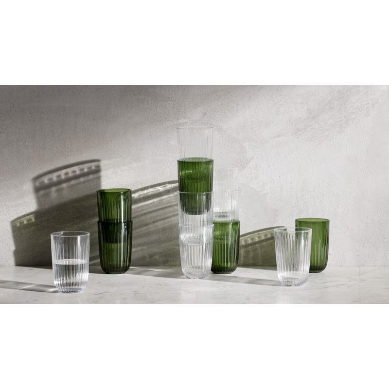 Hammershøi Handmade Drinking Glass, Green