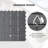 Outsunny Interlocking Deck Tiles