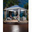 13x13ft Pop Up Gazebo – Double Roof, Mosquito Net, Height Adjustable – Outdoor Canopy Shelter for Patio & Garden Events