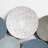 Multi-Color Distressed Plates 43.3-Inch Wide Abstract Metal Wall Decor