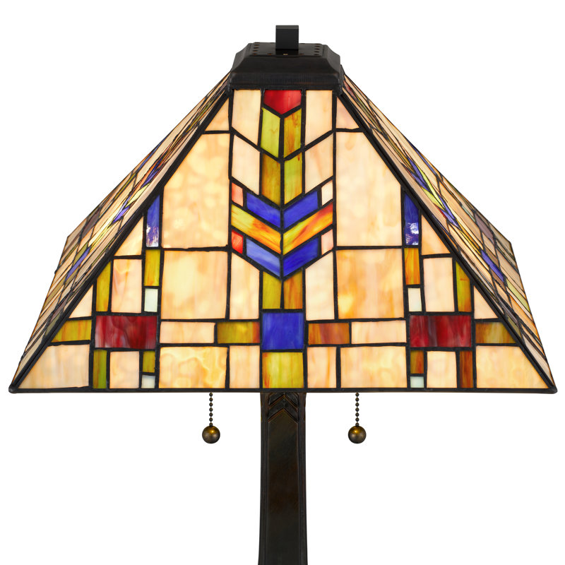 Draxen 2-Light Valiant Bronze Table Lamp