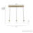 Van Nuys 3 Light Linear Cluster Pendant-71474050