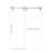 56-60" x 76" H Frameless Sliding Shower Door, 5/16" (8mm) Clear Tempered Glass, Stainless Steel Frame,Brushed Nickel-124324533