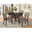 Drake Espresso Finish Dining Table-1699324836