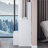 37" Middle Size Left Bedside Cabinet Vanity Table + Cushioned Stool, Extra Large Right Sliding Mirror, Multi Layer High Capacity Storage, Practical Fashionable Dresser, Suitable For Large Space-1456487376