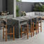 Tabourets de bar d'extérieur Breezia Bohemian Coastal-125320505-125320502
