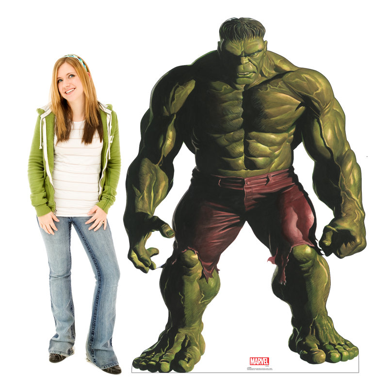 Life-Size Hulk Cardboard Cutout Standup - Marvel
