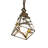 5" Square Backyard Friends Mini Pendant