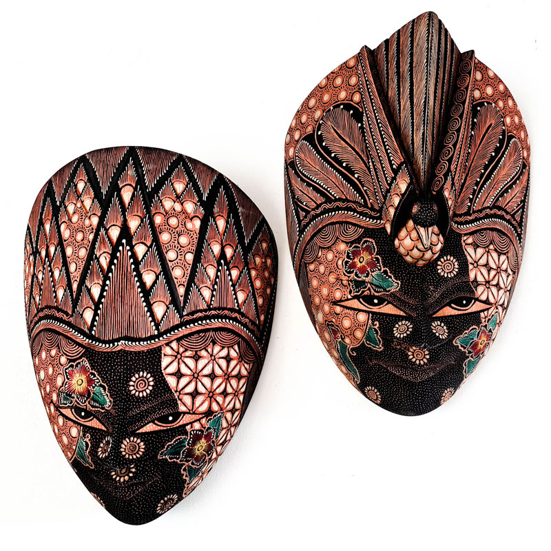 Handmade Wall Decor on Solid Wood