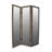 Hayse 60" W x 72" H 3 - Panel Folding Full-size Floor Dressing Mirror-33089816