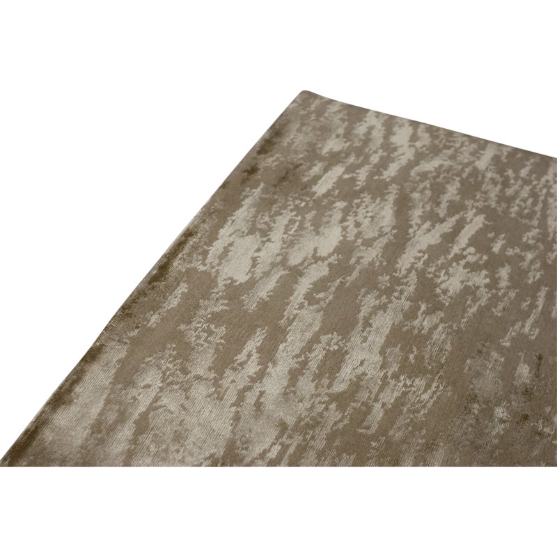High-Quality Hand-Knotted Straw Area Rug