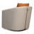 Bronson Upholstered Swivel Barrel Chair