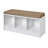 6 Pair Shoe Storage Bench