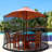 FORCLOVER Black Mesh Screen for Umbrella
