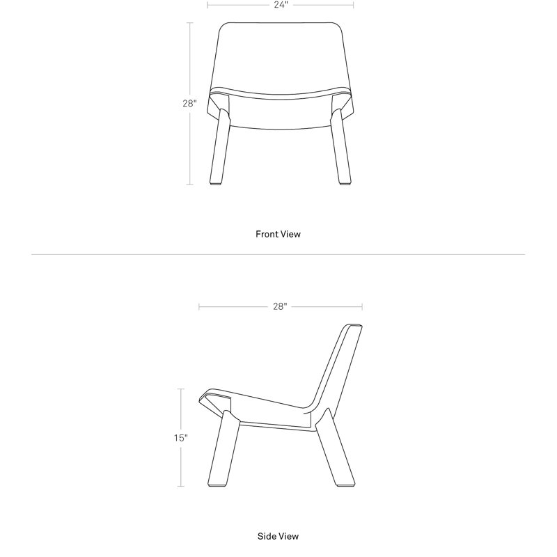 Neat Lounge Chair, Vesper Light Grey