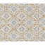 Tapis beige et vert noué à la main de haute qualité