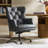 Genuine Leather Office Chair-449494250