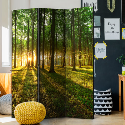 Ethel  Solid Wood Folding Room Divider