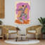 Expressive Fashion Dance Abstract Bold Colorful Wall Art Print by Nicholas - Wrapped Canvas Print-1440246728