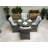 Cadmose 4 Seater Dining Set with Cushions