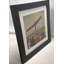 Lowry Style - Framed Print of Angel Of The North - 12" Square Black Ash Frame