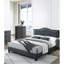 Mobilier de chambre à coucher avec tête de lit capitonnée à boutons 1 lit européen-570812612-570812608