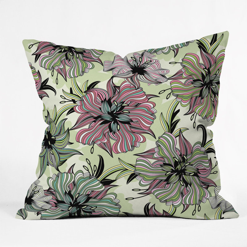 Coussin en polyester Spring Has Sprung, 26 po x 26 po