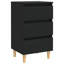 Solihull Bed Cabinet with Solid Wood Legs-593630328-650178981