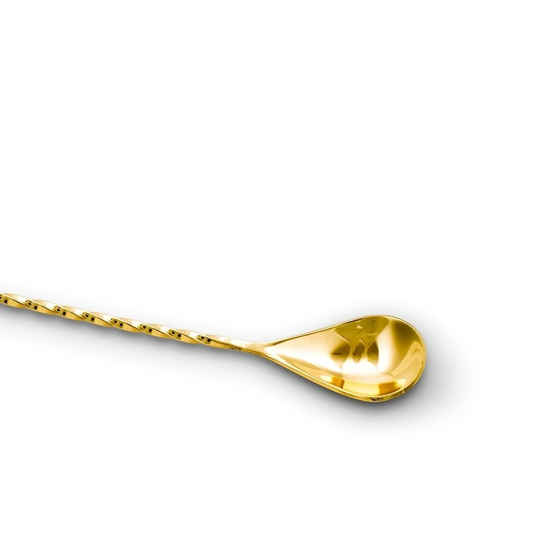 Elisaul Stainless Steel Stirrer, Gold Plated