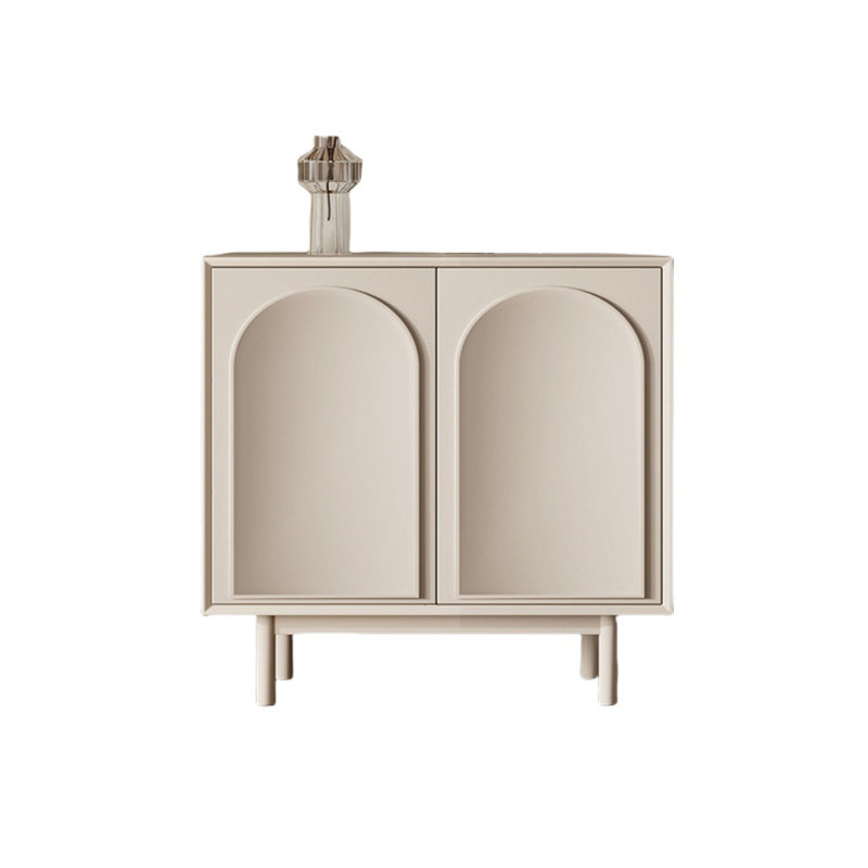 Armoire d'appoint Nordic Light Luxury, Blanc