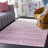 Bethlyn Ombre Cream/Purple Area Rug-706376588