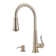 Ashfield Pull Down Single Handle Kitchen Faucet with Soap Dispenser