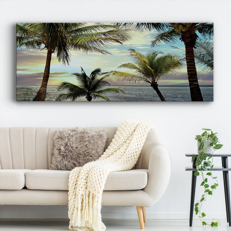 «Honduras Sunset», reproduction sur toile, H 12 po x l 30 po x P 1,5 po