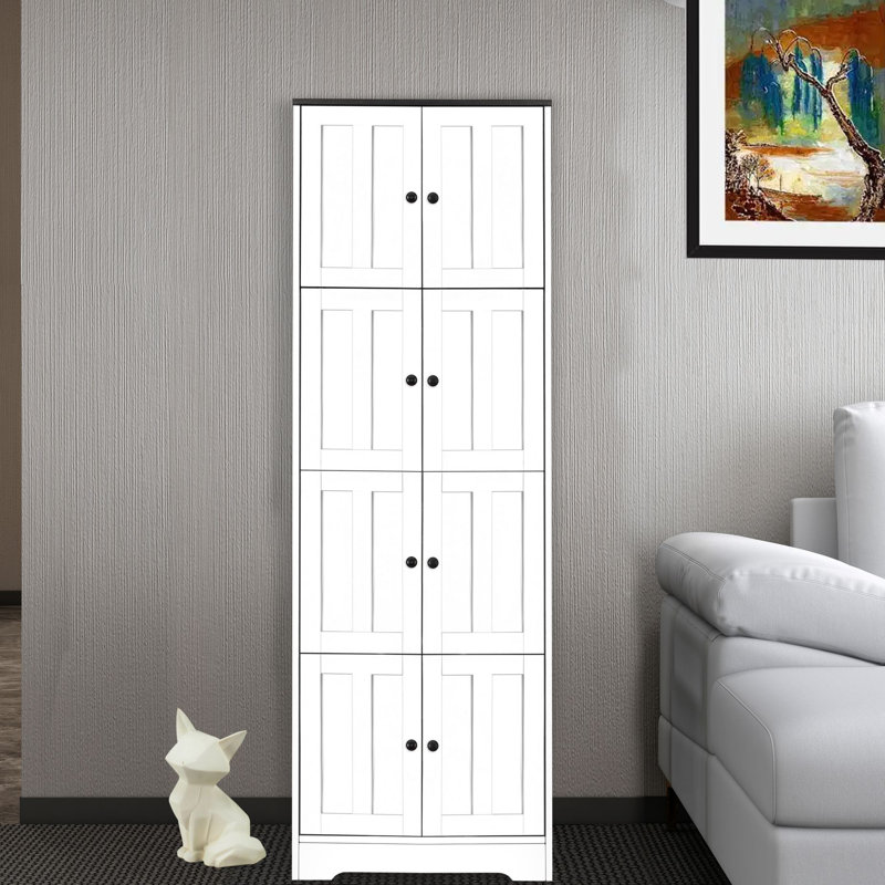 Vetka 24'' Wide Storage Cabinet, White