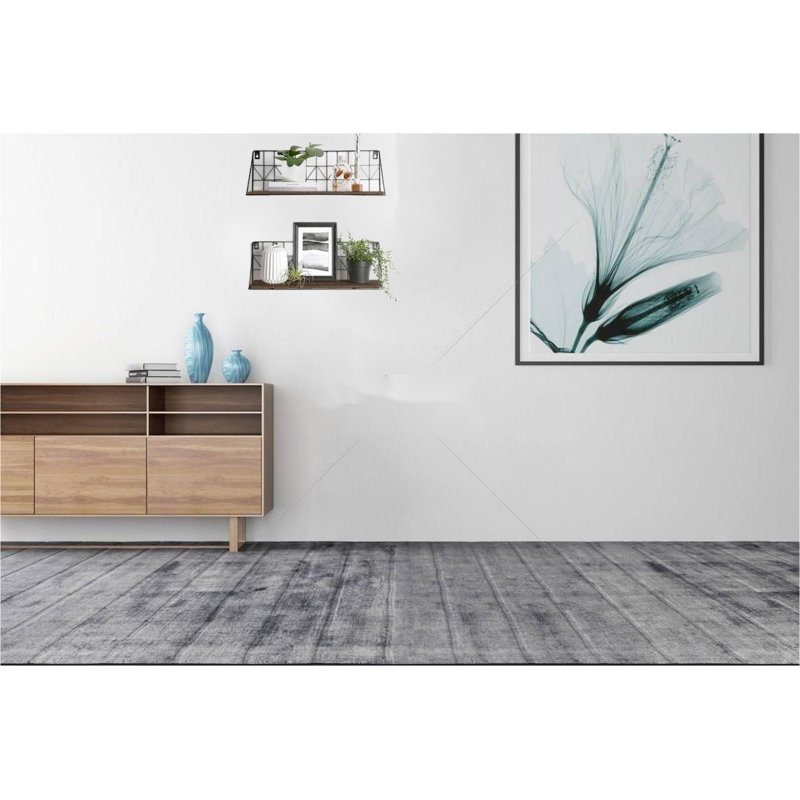 2 Piece Bracket Shelf, Brown