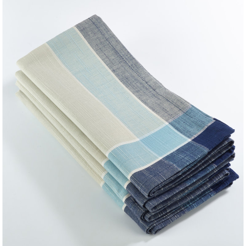 Aquin Cotton Plaid Square Napkin